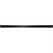 0,5U 19 inch afdekpaneel
