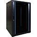 18U patchkast met glazen voordeur (BxDxH) 600x600x1000mm