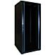 27U patchkast met glazen voordeur (BxDxH) 600x600x1400mm