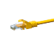 CAT5e patchkabel 1m geel - CCA