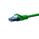 UTP CAT6a patchkabel 0,50m groen - 100% koper