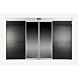 Datacenter schuifdeuren, handmatige bediening 48U