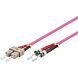 Glasvezel kabel SC-ST OM4 (laser optimized) 7,5 m