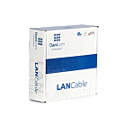 CAT6 U/UTP 100m kabel op rol stug grijs CCA