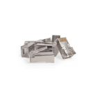 CAT5e Connector RJ45 - Shielded - voor stranded en solide kabels - 10 stuks