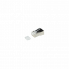 CAT6 Connector RJ45  - Shielded -met hulpstukje voor stranded kabels