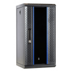 10" 12U wand patchkast met glazen voordeur