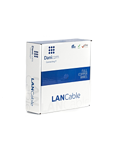 DANICOM CAT7 S/FTP 50m kabel op rol stug -  LSZH (Dca)