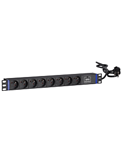 19 inch 8 voudige stekkerdoos - Surge Protection Device - Penaarde
