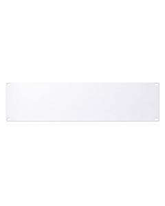 3U 19 inch afdekpaneel voor patchkasten - wit
