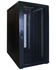 22U patchkast met geperforeerde voordeur (BxDxH) 600x800x1200mm