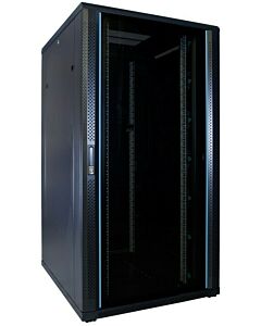 32U patchkast met glazen voordeur (BxDxH) 800x1000x1600mm