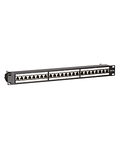 Patchpaneel Cat6a STP 24 poorts