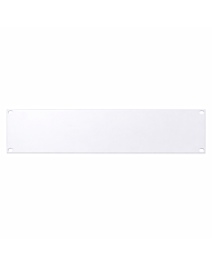 2U 19 inch afdekpaneel voor patchkasten - wit