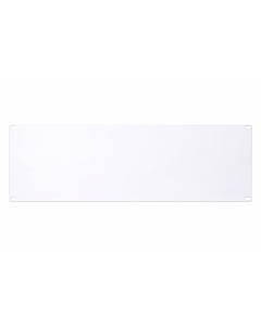 4U 19 inch afdekpaneel voor patchkasten - wit