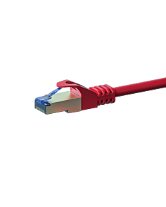 CAT6a S/FTP (PIMF) patchkabel 5m rood