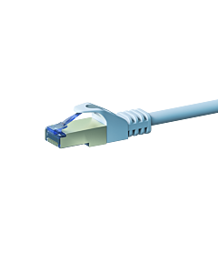 CAT6a S/FTP (PIMF) patchkabel 0,50m wit