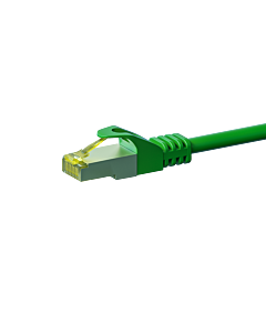 Cat7 S/FTP (PIMF) patchkabel 0,50m groen