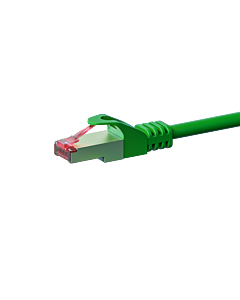CAT6 S/FTP (PIMF) patchkabel 0,25m groen