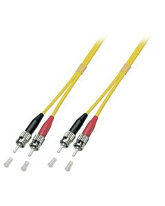 OS2 duplex glasvezel kabel ST-ST 15m