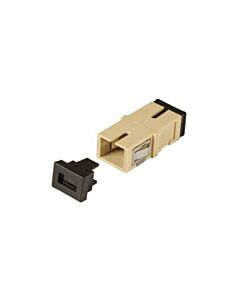 Multimode keystone koppeling SC-SC simplex beige