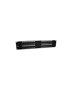 19 inch 2U UTP patchpaneel 32xRJ45 Cat 5e