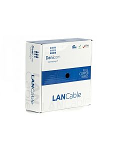 DANICOM CAT6 FTP 50m kabel op rol soepel -  PVC (Fca)