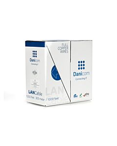 DANICOM CAT6 UTP 305m kabel op rol stug -  LSZH (B2ca)
