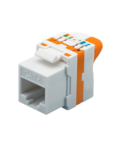 Cat6 UTP Keystone Connector - Toolless Twist