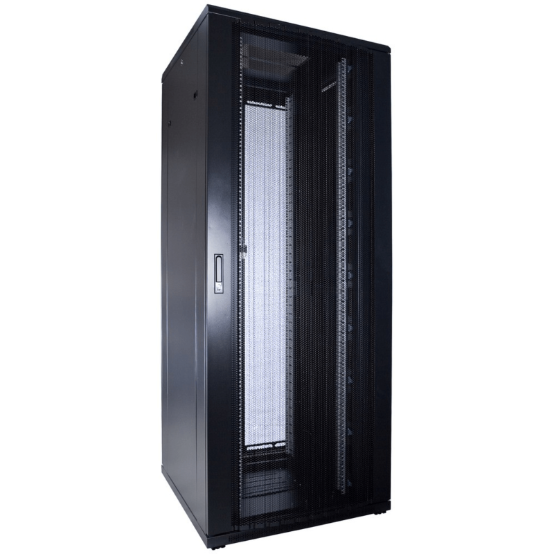 47U patchkast met geperforeerde voordeur (BxDxH) 800x800x2200mm