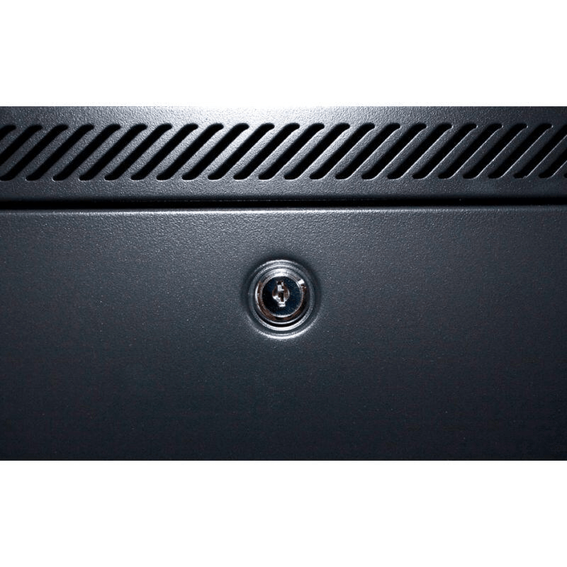 6U wand patchkast met metalen voordeur, 600mm diep