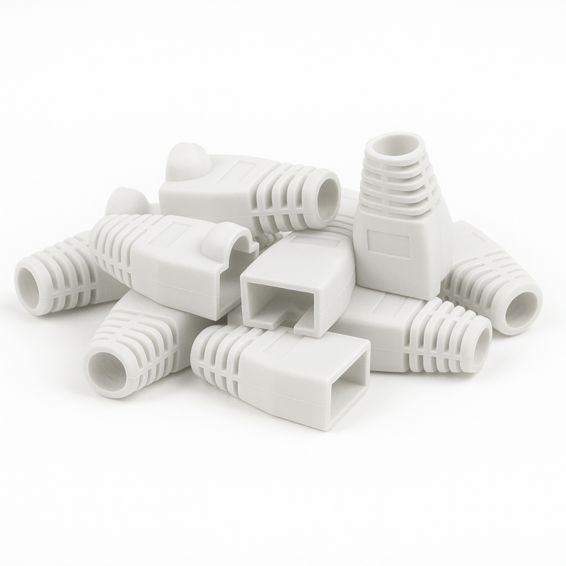 DANICOM RJ45 Kabeltule Wit - 10 stuks