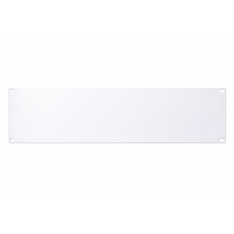 3U 19 inch afdekpaneel voor patchkasten - wit