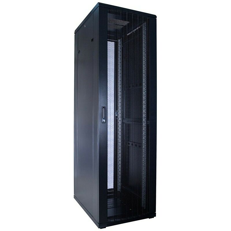 42U patchkast met geperforeerde voordeur (BxDxH) 600x800x2000mm