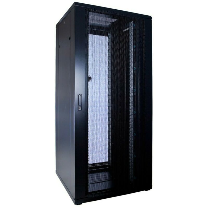 37U patchkast met geperforeerde voordeur (BxDxH) 800x800x1800mm
