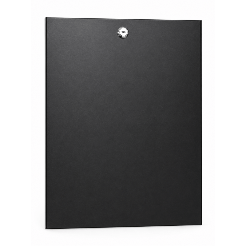 6U zijpaneel voor 10" serverkasten - 450mm diep met slot