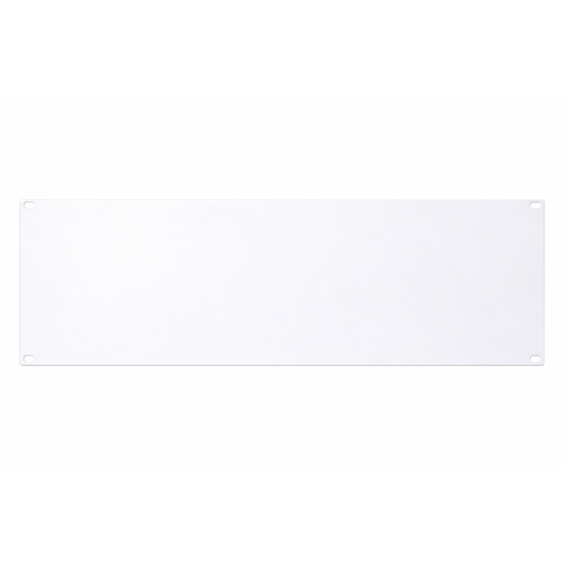 4U 19 inch afdekpaneel voor patchkasten - wit