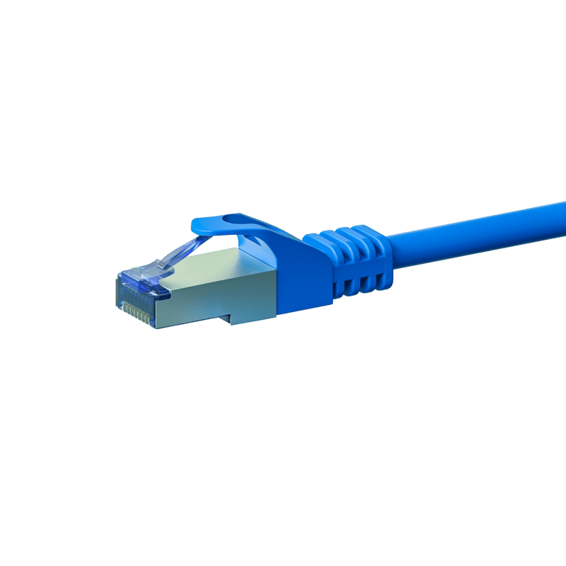 CAT6a S/FTP (PIMF) patchkabel 10m blauw