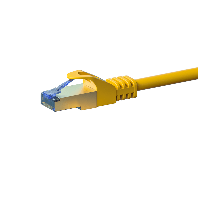 CAT6a S/FTP (PIMF) patchkabel 3m geel