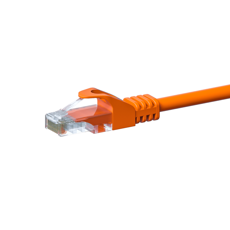 CAT5e patchkabel 0,25m oranje - CCA