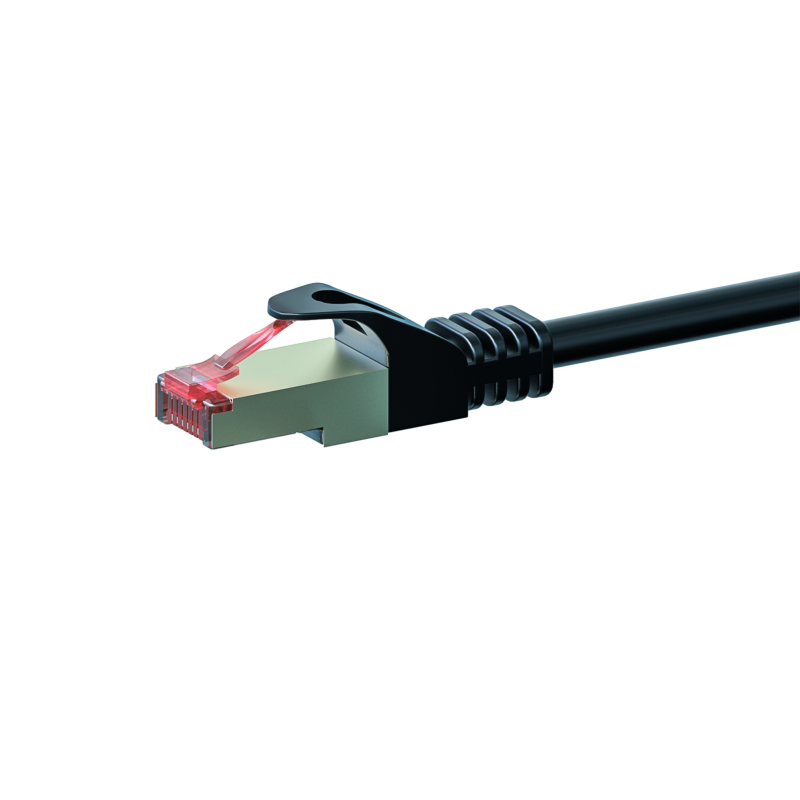 CAT6 S/FTP (PIMF) patchkabel 1,50m zwart 