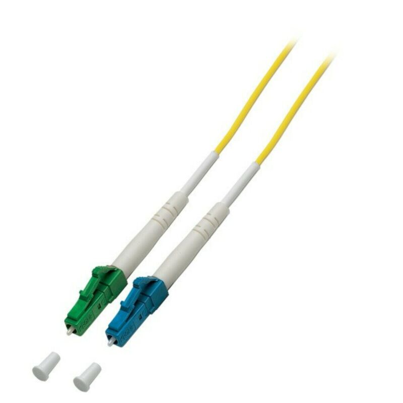 OS2 simplex glasvezel kabel LC/APC-LC 1m