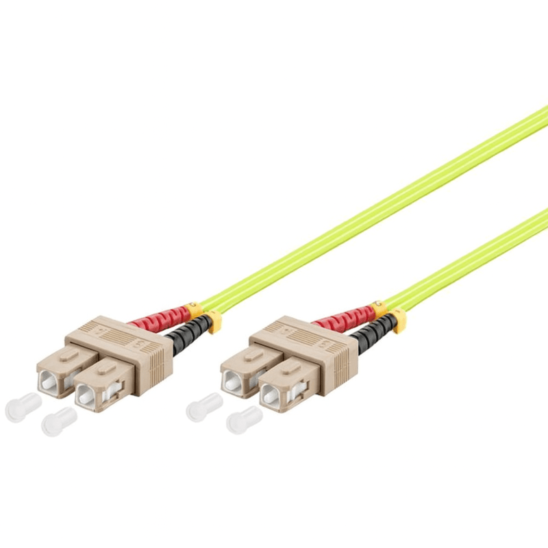 Glasvezelkabel SC-SC OM5 (laser optimized) 15m