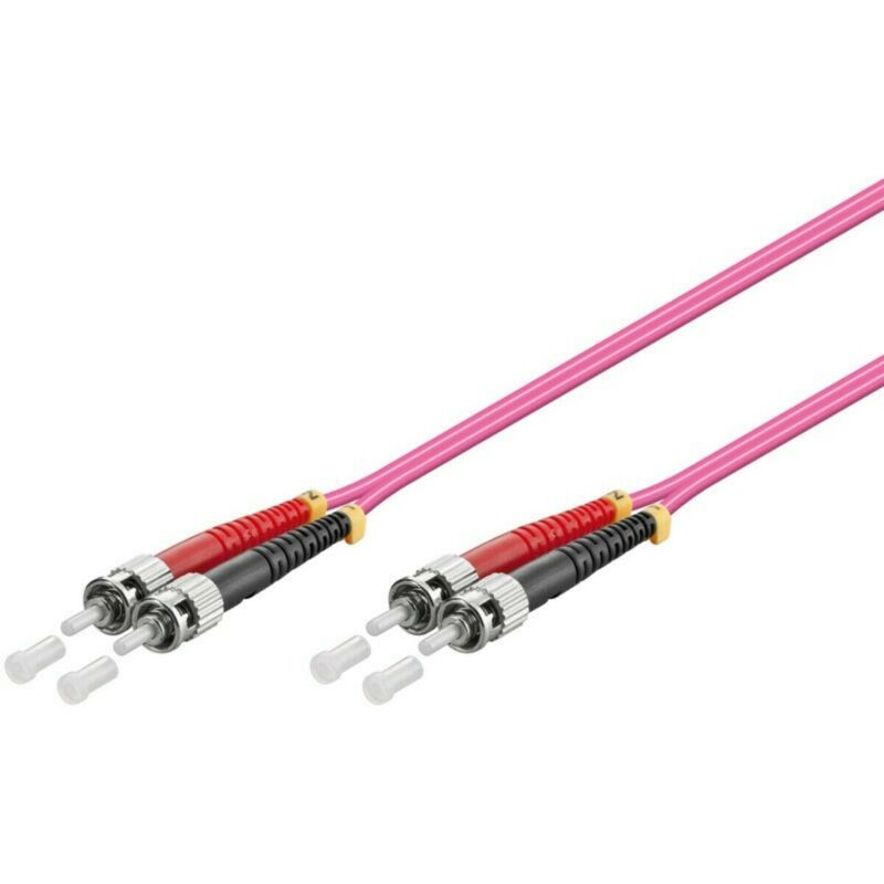Glasvezel kabel ST-ST OM4 (laser optimized) 5 m