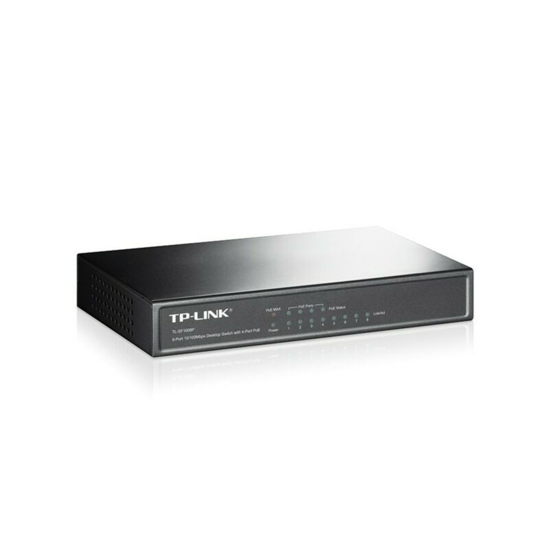 8 poorts POE switch 10/100mb - TPLINK