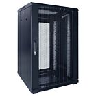 18U patchkast met geperforeerde voordeur (BxDxH) 600x600x1000mm