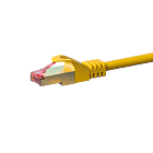 CAT6 S/FTP (PIMF) patchkabel 0,25m geel 