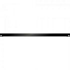 0,5U 19 inch afdekpaneel 