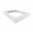 Sokkel voor 19 inch patchkasten 800x1000x150mm (BxDxH) - Wit