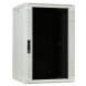 22U witte wand patchkast met glazen voordeur, 600mm diep